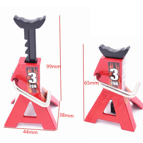 Стальной домкрат для радиоуправляемых автомобилей, подставка для оси, подставка с грузоподъемностью тяжелых условий эксплуатации, транспо... ► Фото 1/6