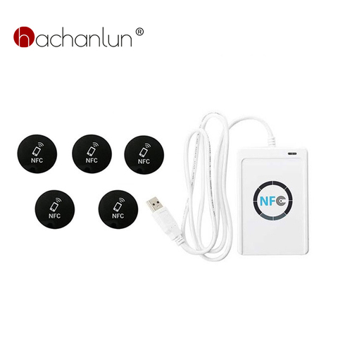 RFID считыватель карт копировщик электронных ключей клон, Дубликатор USB S50 13,56 МГц M1 карты UID Домофонные перезаписываемый брелок для ключей NFC ACR122U ► Фото 1/6