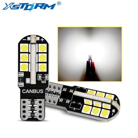 2 шт. 24SMD 3030 T10 W5W Canbus светодиодный 194 168 автомобильные внутренние фары, купольное считывание, лампа багажника, дверное оформление, автомобильное освещение без ошибок, 12 В ► Фото 1/6