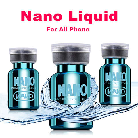 Защитная пленка для экрана Nano Liquid для iPhone 11 Pro Max 7 8 PLUS Samsung S20 S10 S8 S9 Note 8 9, невидимая Универсальная пленка для экрана ► Фото 1/6