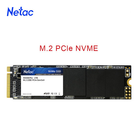 Netac M.2 SSD M2 1 ТБ 500GB 250GB PCIe NVME SSD Внутренние твердотельные накопители SSD M.2 2280 HDD жесткий диск для настольного компьютера ноутбука ► Фото 1/5