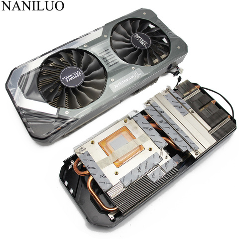 Вентилятор охлаждения GAA8S2U FD10015H12S 12 В 0.45A 4Pin GTX 1080 Ti для PALIT GeForce GTX 1080Ti Super JetStream радиатор видеокарты ► Фото 1/6