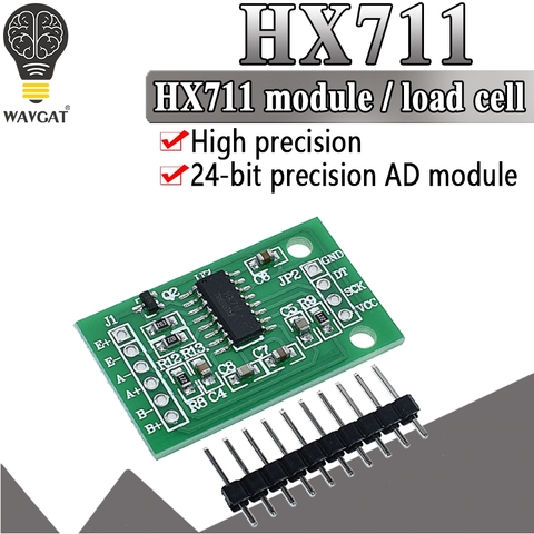 WAVGAT двухканальный HX711 взвешивания Давление Сенсор 24-бит точность A/D модуль для Arduino DIY электронные весы ► Фото 1/6