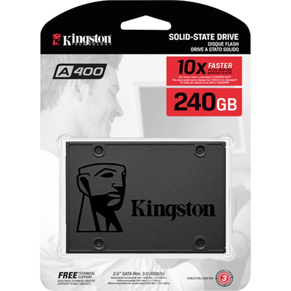 Твердотельный накопитель Kingston A400 SA400S37/240G SSD, 2.5