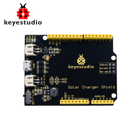 Keyestudio солнечное зарядное устройство щит для Arduino панели солнечных батарей/солнечных батарей ► Фото 1/6