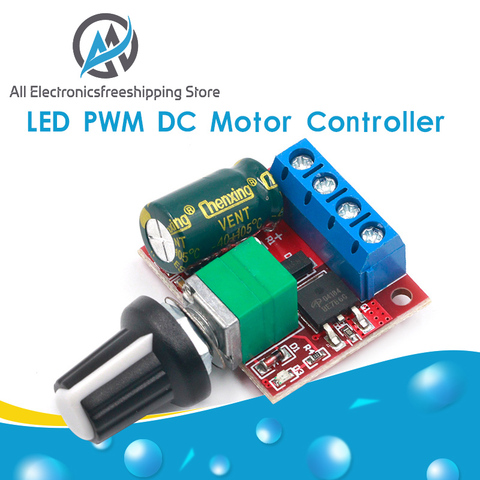 4,5-35 в 90 Вт PWM контроллер скорости двигателя постоянного тока модуль регулятора управления 5A функция переключения Светодиодная панель регул... ► Фото 1/6