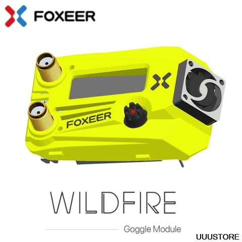 Foxeer Wildfire 5,8G, двойной приемник, модуль для Fatshark, Доминатор, все серии, V1, V2, V3, V4, HD3, hddo, FPV, очки, RC игрушки ► Фото 1/6