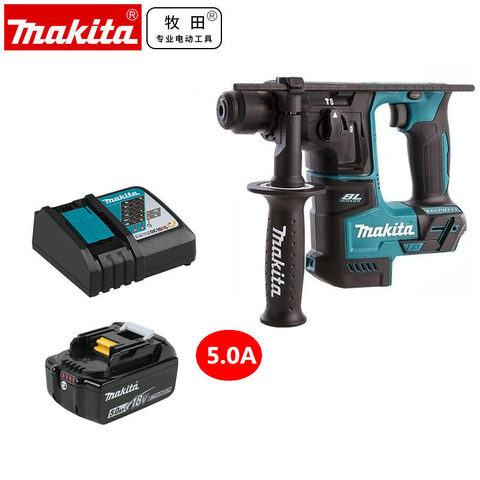 Makita DHR171 DHR171Z 18 LXT Аккумуляторный бесщеточный 17 мм SDS плюс перфоратор ► Фото 1/5