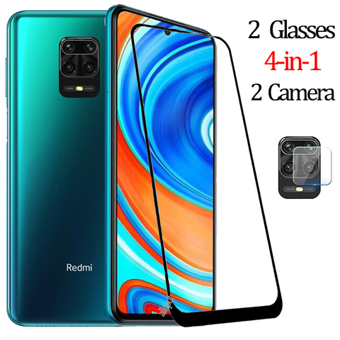 4-in-1стекло Redmi Note 9s 9a 9 pro защитное стекло для Redmi Note 9 s закаленное стекло Redmi Note9 s твердость стекла 9H редми нот 9 с 9s редми нот 9 про броне стекло ... ► Фото 1/6