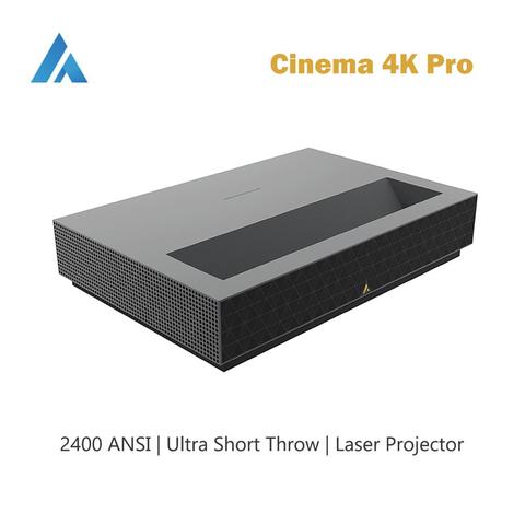 Fengmi Cinema 4K Профессиональный проектор 2400 люмен лазерный проектор для домашнего кинотеатра 64 Гб ультра короткая проекция ТВ tелеk о WiFi ► Фото 1/6