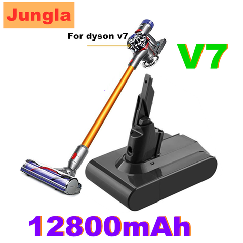 2022 оригинальный 21,6 в 12800 мАч Li-Ion V7 Ач батареи для пылесоса Dyson V7 Absolute V7 Сменный аккумулятор для электроинструментов ► Фото 1/6