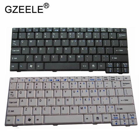 Клавиатура GZEELE для ACER Aspire One, новая модель D150, D250, KAV10, KAV60, A110, KAV60, KAVA0, D150, ZG5, ZG8, 523H, P531H, клавиатура на английском и английском языках США ► Фото 1/4