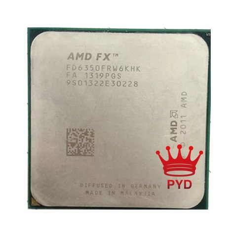 6-ядерный Процессор AMD FX 6350 3,9 ГГц FD6350FRW6KHK разъем AM3 + ► Фото 1/2