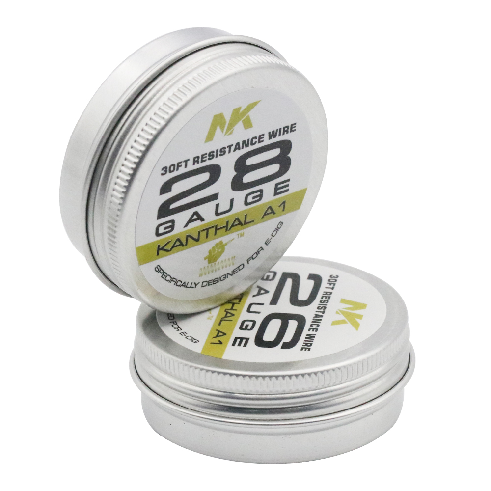 Провод NK Bright Kanthal A1 для вейпа, проволока сопротивления для вейпа, 26 калибра 27 г 28 г 29 г 30 г 36 г 38 г 40 г 44 г ► Фото 1/6