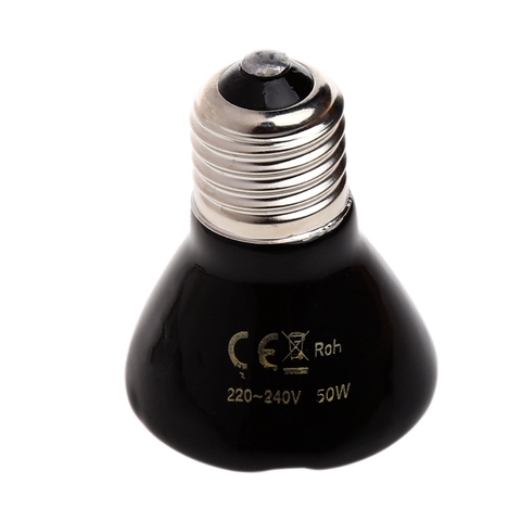 Маленькая керамическая эмиттерная лампа нагревателя 220 В, лампочки дальнего ИК нагревательного брудера RXJB ► Фото 1/5