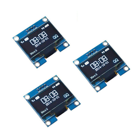 OLED дисплей, модуль 128x64 OLED дисплей I2C IIC SPI 0,96 дюйма OLED дисплей IIC Серийный OLED модуль с SSD1306 для Raspberry Pi ► Фото 1/6