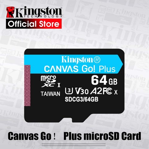 Kingston Карта памяти Micro SD, класс 10, 32 ГБ, 64 ГБ, 128 ГБ ► Фото 1/6