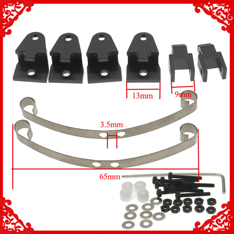 Набор пружинной подвески из легированной стали для WPL Henglong B14 B16 B24 B36 Ural Q60 Q61 Q62 Q63 Q64 4x4 6x6 военный грузовик ► Фото 1/6