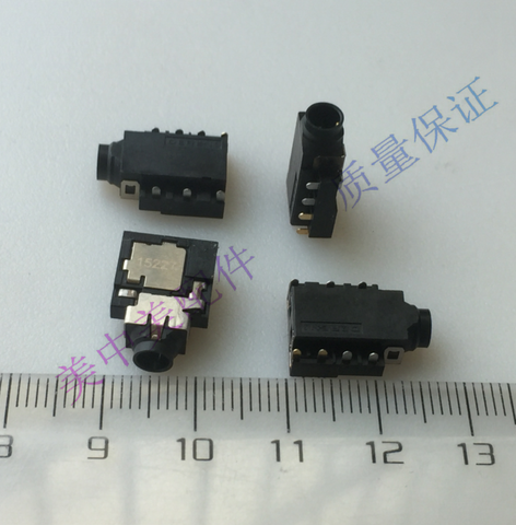 (2 шт.) аудиоразъем для ноутбука 3,5 мм, гнездовой разъем, гнездовой разъем 7 p, 7-контактная Тонущая плата ► Фото 1/1