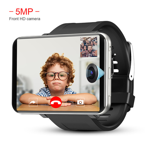 LEMFO LEM T 4G 2,86 дюймов экран Смарт-часы Android 7,1 3 ГБ 32 ГБ 5MP камера 480*640 разрешение 2700 мАч батарея Smartwatch для мужчин ► Фото 1/6
