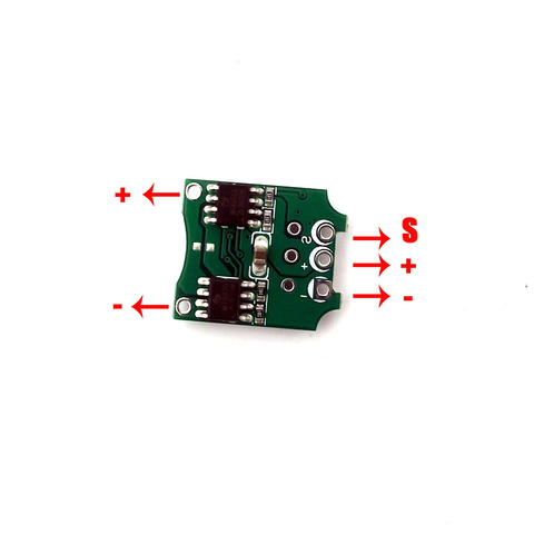 Микро 3A RC ESC DIY 5V DC щеточный регулятор скорости двигателя мотор редуктор Микро Мотор привод модуль два провода щетка контроллер ESC ► Фото 1/6