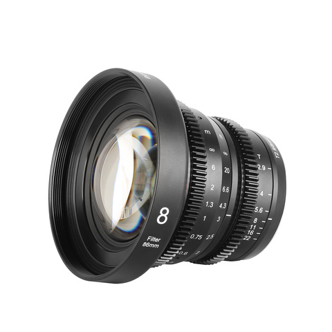 Meike Cine Lens 8 мм T2.9 для Micro Four Thirds (MFT, M4/3) Mount Olympus Panasonic Cameras ► Фото 1/6