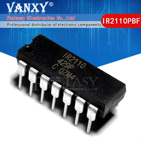 5 шт. IR2110PBF DIP14 IR2110 DIP-14 Новый и оригинальный IC ► Фото 1/6