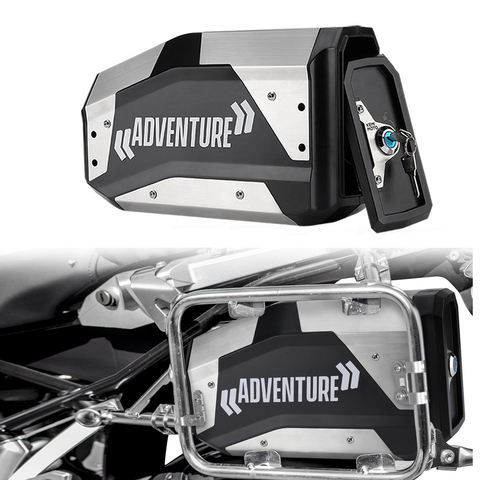 Новое поступление для BMW r1250gs r1200gs lc & adv F850GS F750GS F 850 GS Adventure для BMW r 1200 gs левый боковой кронштейн алюминиевая коробка ► Фото 1/6