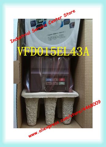 VFD015EL43A VFD-EL инвертор, новый трехфазный привод двигателя переменного тока 380 В 600 кВт 2HP а Гц ► Фото 1/1