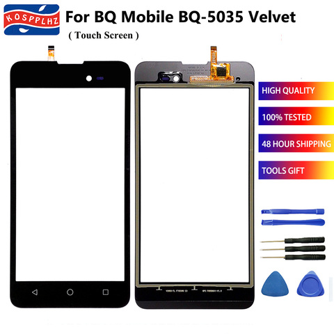 5,0 дюйма для BQ Mobile BQ-5035 Velvet BQ5035 BQ 5035 сенсорный экран Объектив сенсорная стеклянная панель BQ 5035 телефон (без ЖК-дисплея) Замена ► Фото 1/6