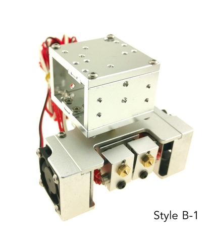 12 В все металлические BLV mgn Cube Hotend BMG экструдер с E3D V6 для DIY BLV 3D принтера ► Фото 1/6
