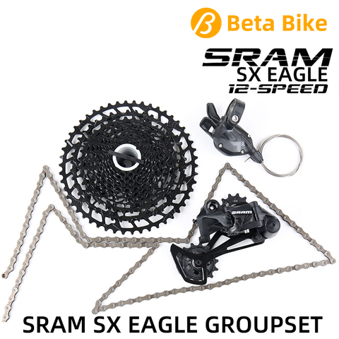 SRAM SX EAGLE 4 набора Groupset 1x12 12 скорость 11-50T MTB велосипед триггерный переключатель передач задний переключатель цепи кассета freewheel ► Фото 1/6