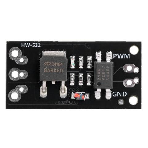 HW-532A PWM D4184 изолированный модуль полевой трубки МОП-транзистора с оптосоединительной заменой релейной платы с контроллером высокого и низко... ► Фото 1/6