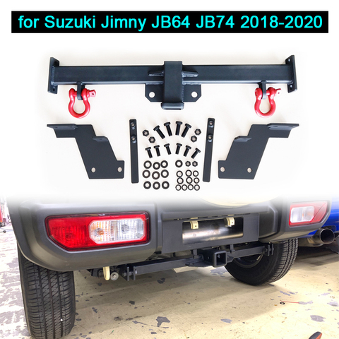 Запасные части для автоприцепа без/с D-образным кольцом для Suzuki Jimny JB64 JB74 JB64W JB74W 2022-2022, буксирный стержень, рычаг прицепа ► Фото 1/6