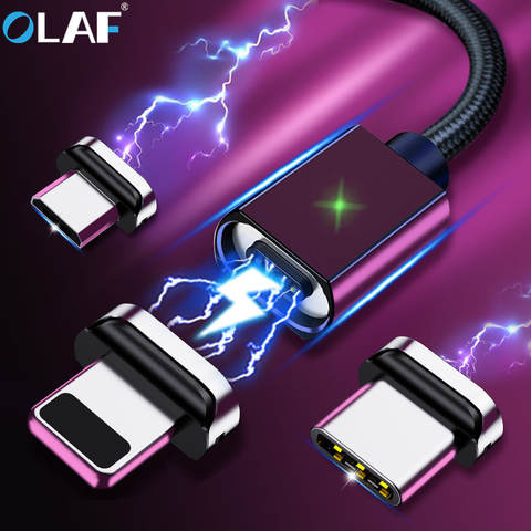 Магнитный USB-кабель для iphone, Samsung, Huawei, Android ► Фото 1/6