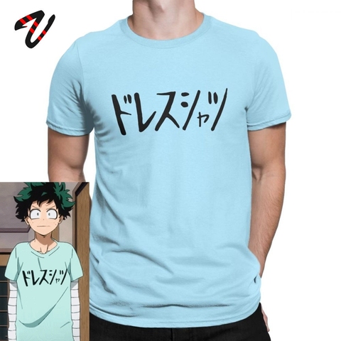 Boku No Hero academic Футболка мужская аниме футболка новейшая My Hero academic Izuku Midoriya косплей футболки хлопок футболка размера плюс ► Фото 1/6