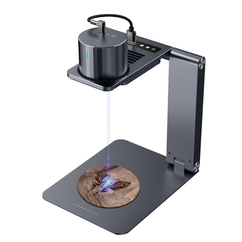 Лазерный гравер Laserpecker Pro, портативный 3D-принтер, настольный мини-станок для гравировки, гравер с подставкой ► Фото 1/6