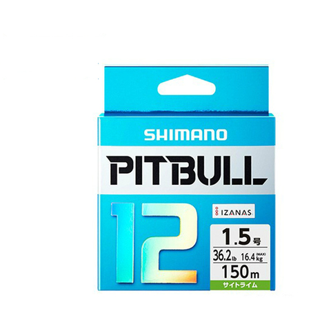 SHIMANO PITBULL12 зеленый синий 150 м/200 м 12 плетеная рыболовная леска мультифиламентная леска для реки озеро ► Фото 1/3