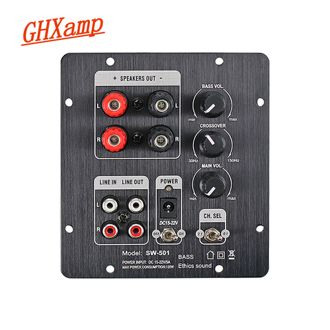 GHXAMP 2,1 панель усилителя Динамика сабвуфера TPA3118 аудио 30 Вт * 2 + 60 Вт Sub AMP с независимым выходом 2,0 ► Фото 1/6