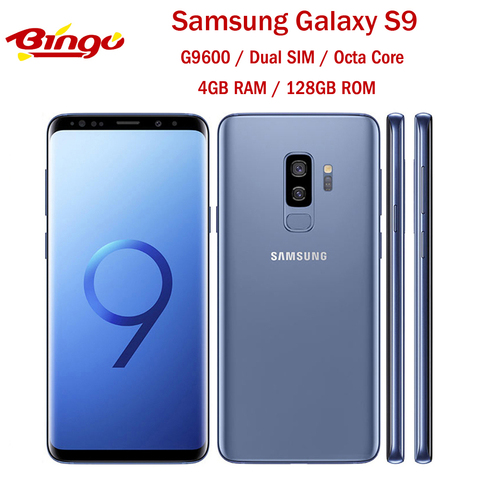 Оригинальный разблокированный Samsung Galaxy S9 G9600, 128 ГБ, две Sim-карты, восемь ядер, Android, мобильный телефон, 5,8 дюйма, 12 МП и 8 Мп, 4 Гб ОЗУ, 128 Гб ПЗУ, NFC ► Фото 1/6