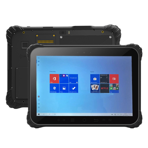 Winpad W1000 IP67 прочный водонепроницаемый Windows 10 стол 10 дюймов FHD IPS дисплей Intel Apollo lake N3450 4 Гб 64 Гб GPS NFC Быстрая зарядка ► Фото 1/4