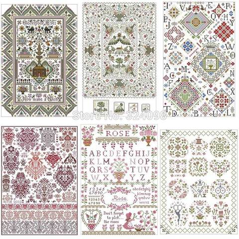 Quaker Jigsaw patterns Счетный крест 11CT 14CT 18CT DIY оптовая продажа китайские наборы крестиков вышивка рукоделие Наборы ► Фото 1/6