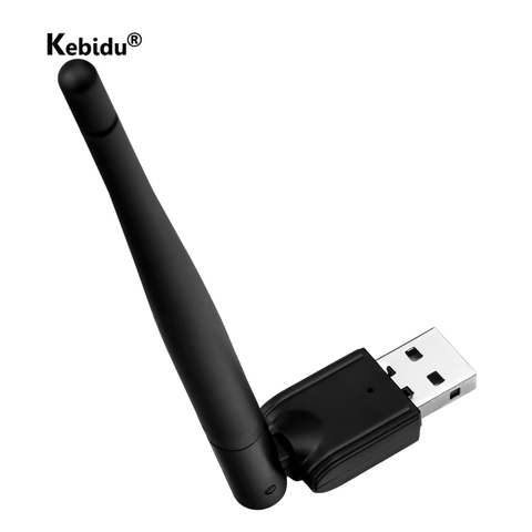 Kebidu MT7601 USB Wi-Fi LAN адаптер Беспроводная Антенна для DVB T2 DVB S2 ТВ-приставки 150 Мбит/с сетевая карта для ноутбука ► Фото 1/6