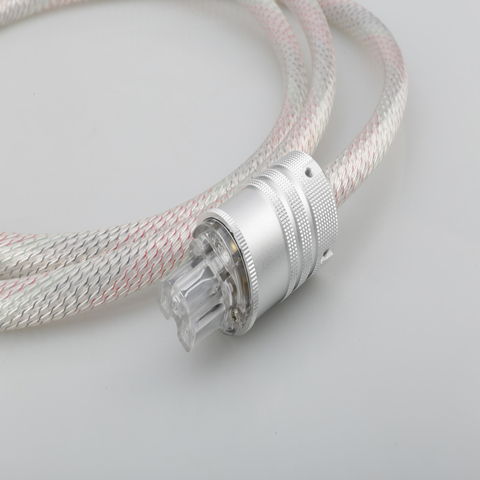 2022 Valhalla силовой кабель питания Hi-Fi силовой кабель 7N OFC шнур питания с ЕС вилкой усилитель CD, декодер, провод питания ► Фото 1/6