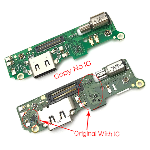Соединитель док-станции с Micro USB зарядным портом, гибкий кабель, микрофонная плата для Sony Xperia XA2 H3113 H4113, замена ► Фото 1/2