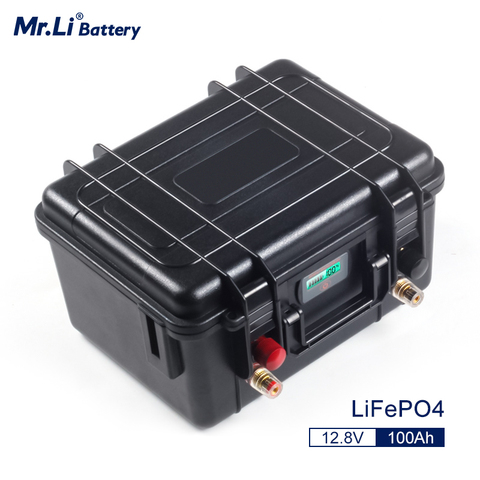 Mr.Li 100Ah lifepo4 литиевый 100ah аккумулятор 100Ah солнечная батарея 3,2 v 105ah 12v 100Ah аккумуляторная батарея Замена 100Ah свинцово-кислотная ► Фото 1/6