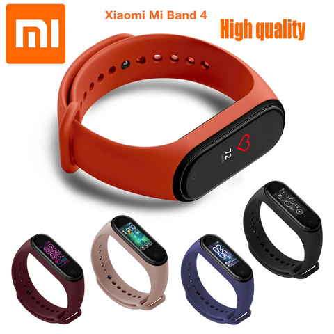 Ремешок дышащий для смарт-часов Xiaomi Mi Band 3 4 5, сменный Браслет M3 M4 Plus для Xiaomi MiBand 3 4 5 Miband ► Фото 1/5