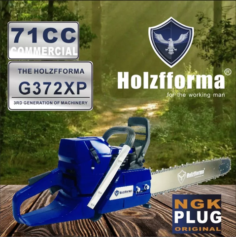 Фармертек 71cc Holzfforma G372XP, все детали совместимы с бензопилой H365 50 мм, цилиндрическим корпусом без направляющей панели и цепной пилы ► Фото 1/1