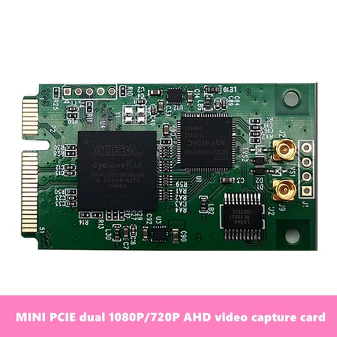 Плата видеозахвата MINI PCIE interface 1080P 720P AHD с поддержкой драйвера прямой трансляции ► Фото 1/1