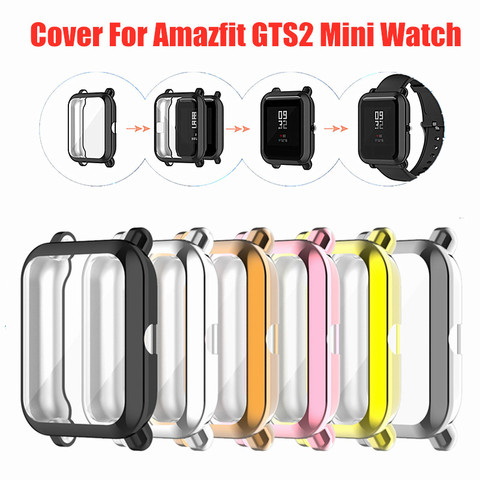 Защитный чехол для Xiaomi Huami Amazfit GTS 2 mini Watch, цветной защитный чехол из ТПУ для Amazfit GTS2 mini ► Фото 1/6